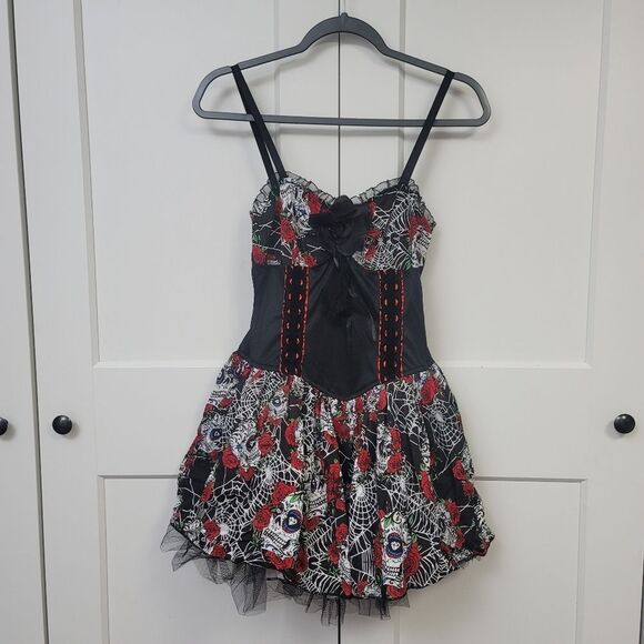 Day Of The Dead Dress - Picture 2 of 9